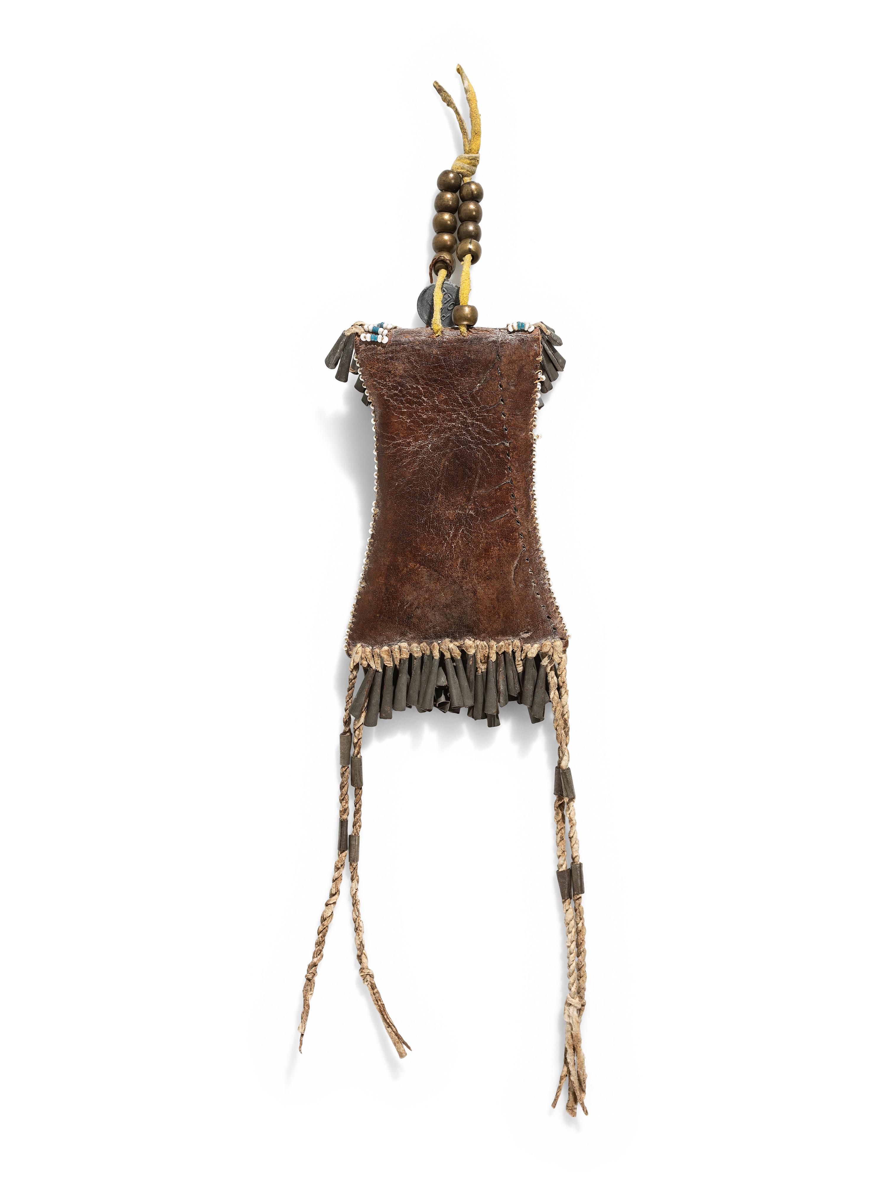 Kiowa Beaded Strike-a-Light Bag
