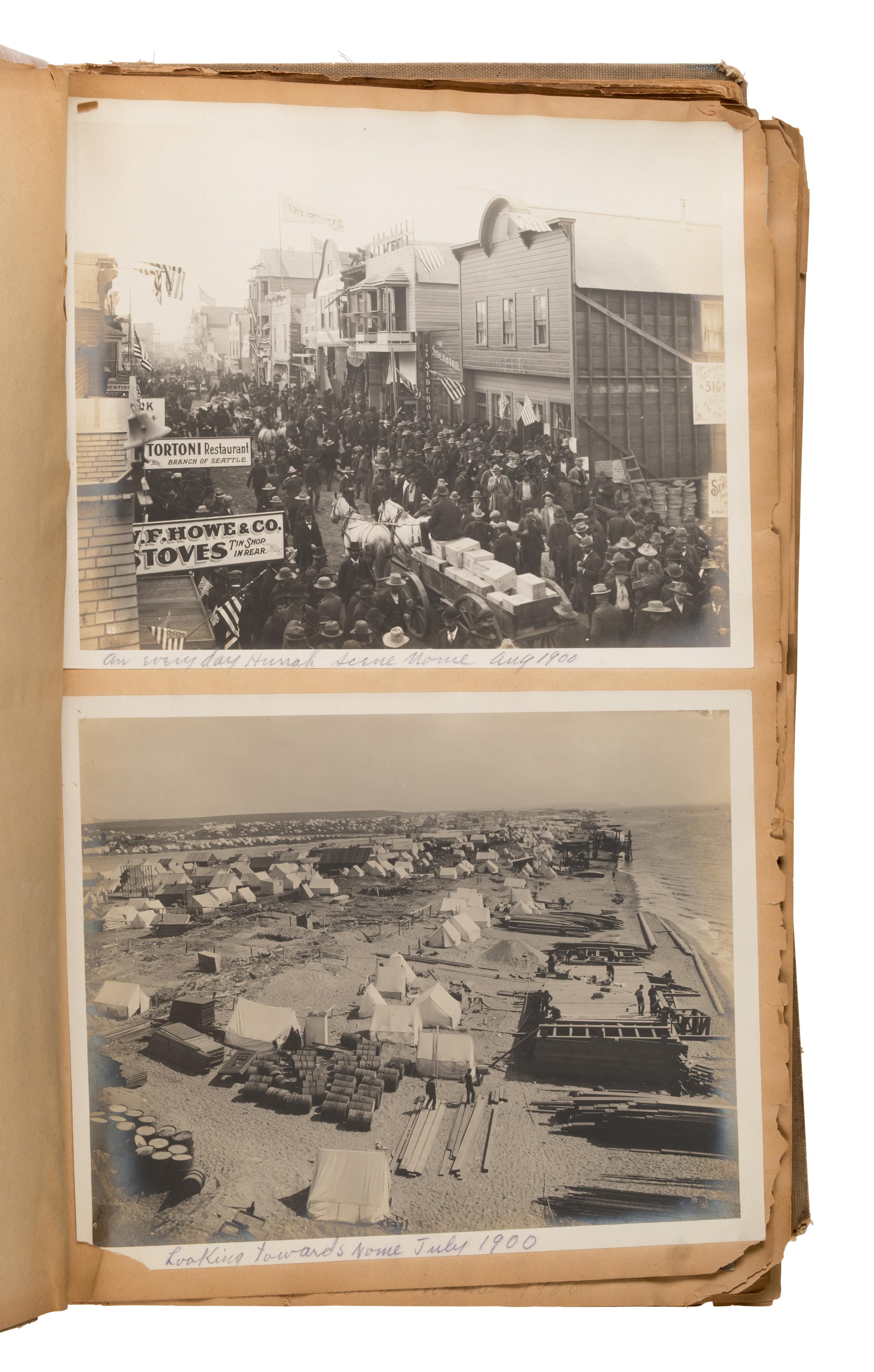 [Alaska - Nome Gold Rush]. An archive of materials relating to the Nome Gold Rush, comprising:
