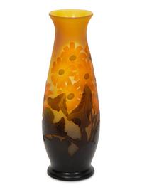 An Émile Gallé Cameo Glass Vase