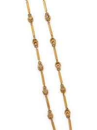 YELLOW GOLD NECKLACE