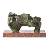 Henry Moore (British, 1898-1986) — Slow Form: Tortoise, 1962
