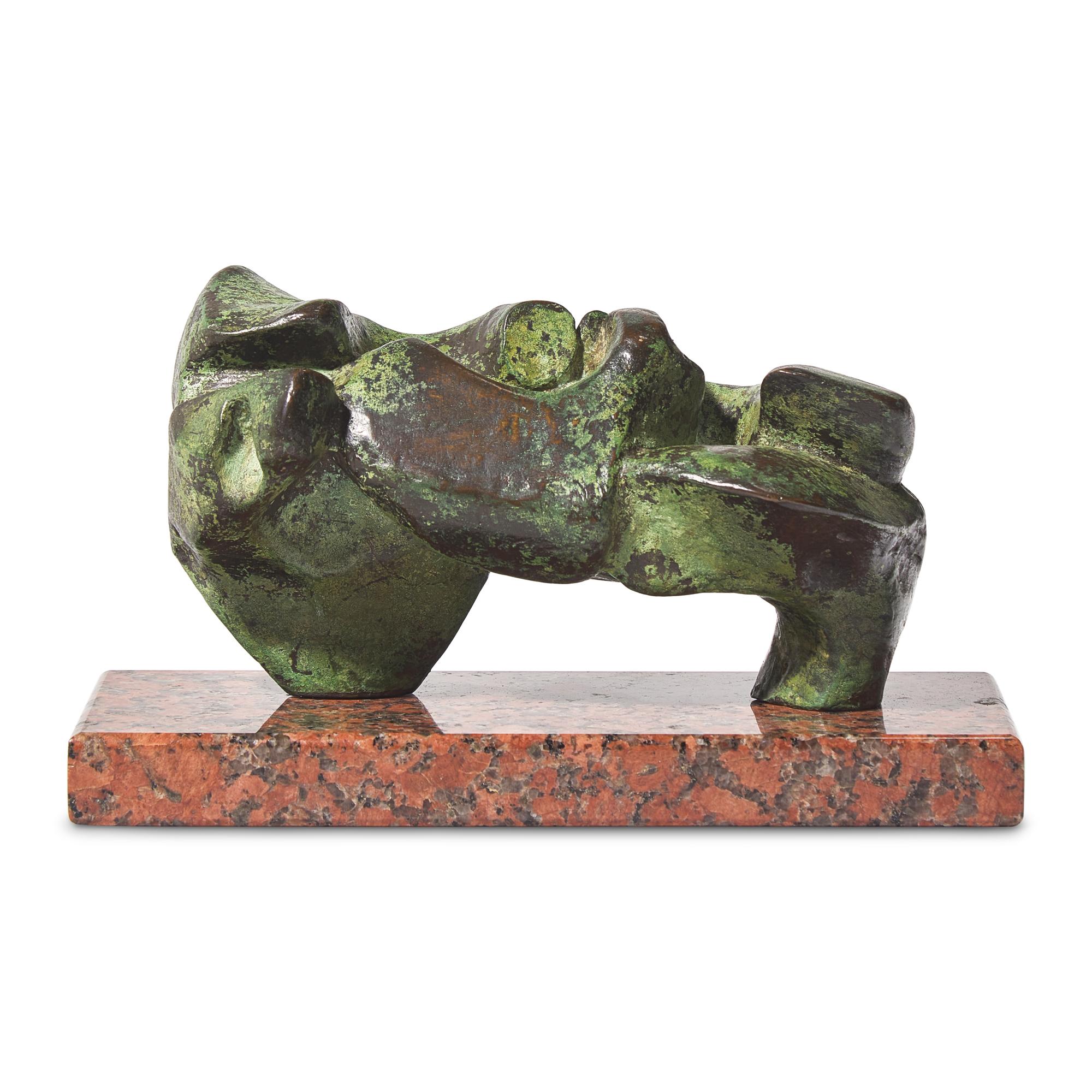 Henry Moore (British, 1898-1986) — Slow Form: Tortoise, 1962