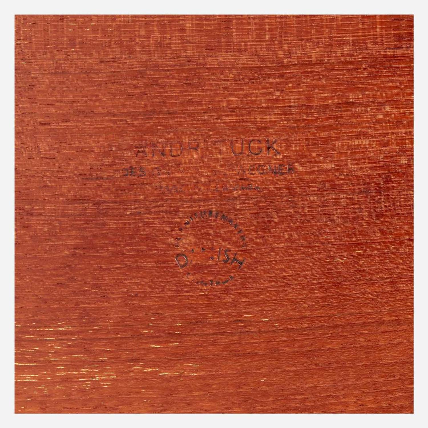 Hans J. Wegner (Danish, 1914-2007) Cube Bar, Model AT34, Andreas Tuck, Denmark, circa 1960