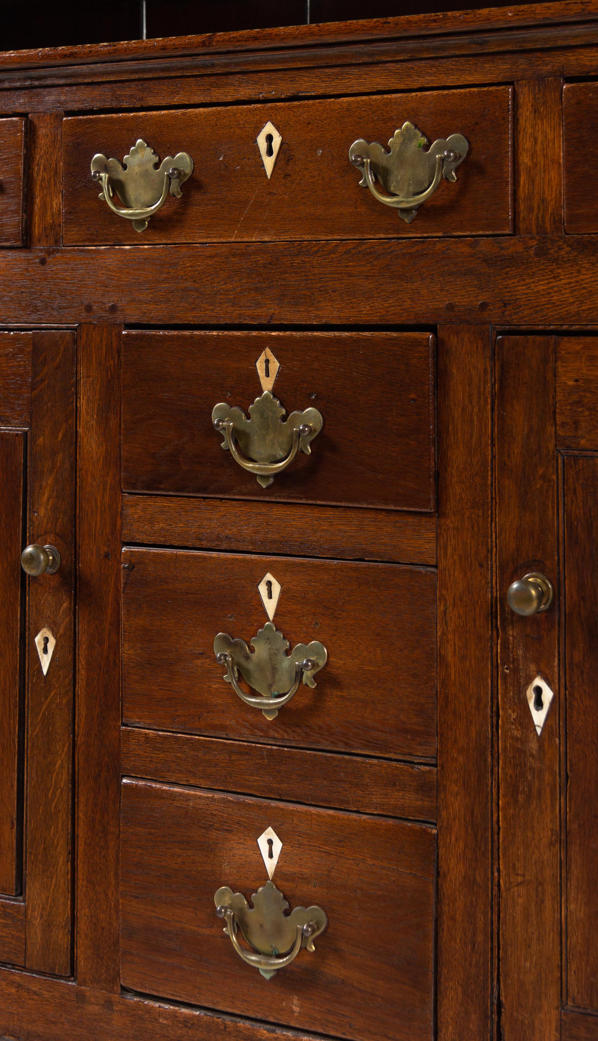 An English Oak Welsh Cupboard