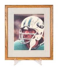 A Group of Eight Pro Football Hall of Fame Signed Autograph Items (Beckett Authentication Services BAS Certified),