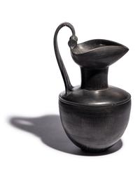 An Etruscan Bucchero Oinochoe