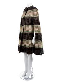 One Norman Norell Coat, One Alberto Fabiani Coat, and One Pauline Trigère Cape, 1960s — Sold to benefit the Art Acquisition Fund at the Indianapolis Museum of Art at Newfield.