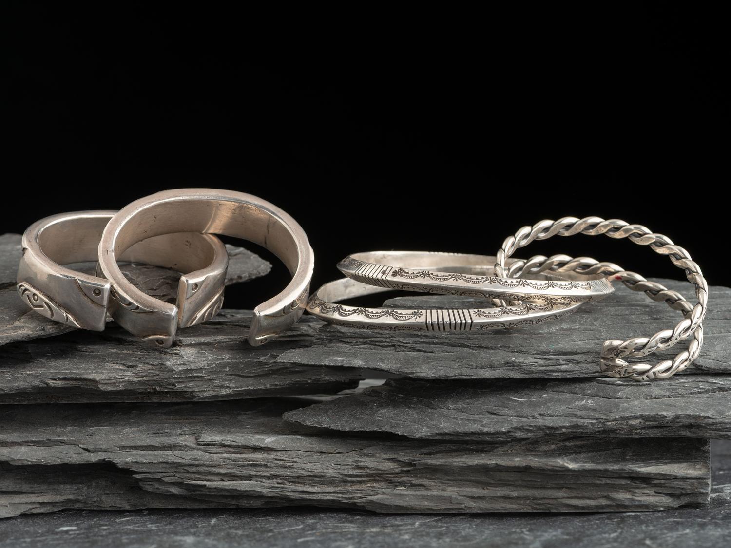 Navajo Silver Bracelets