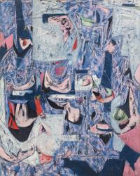 Ezio Martinelli, (American, 1913-1980), Untitled (Abstract), 1949