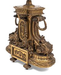A Pair of Napoleon III Gilt Bronze Six-Light Candelabra