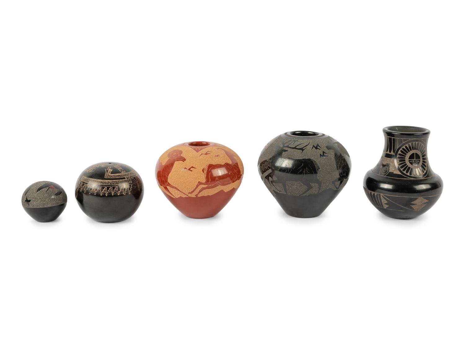 Collection of Miniature Pueblo Pottery