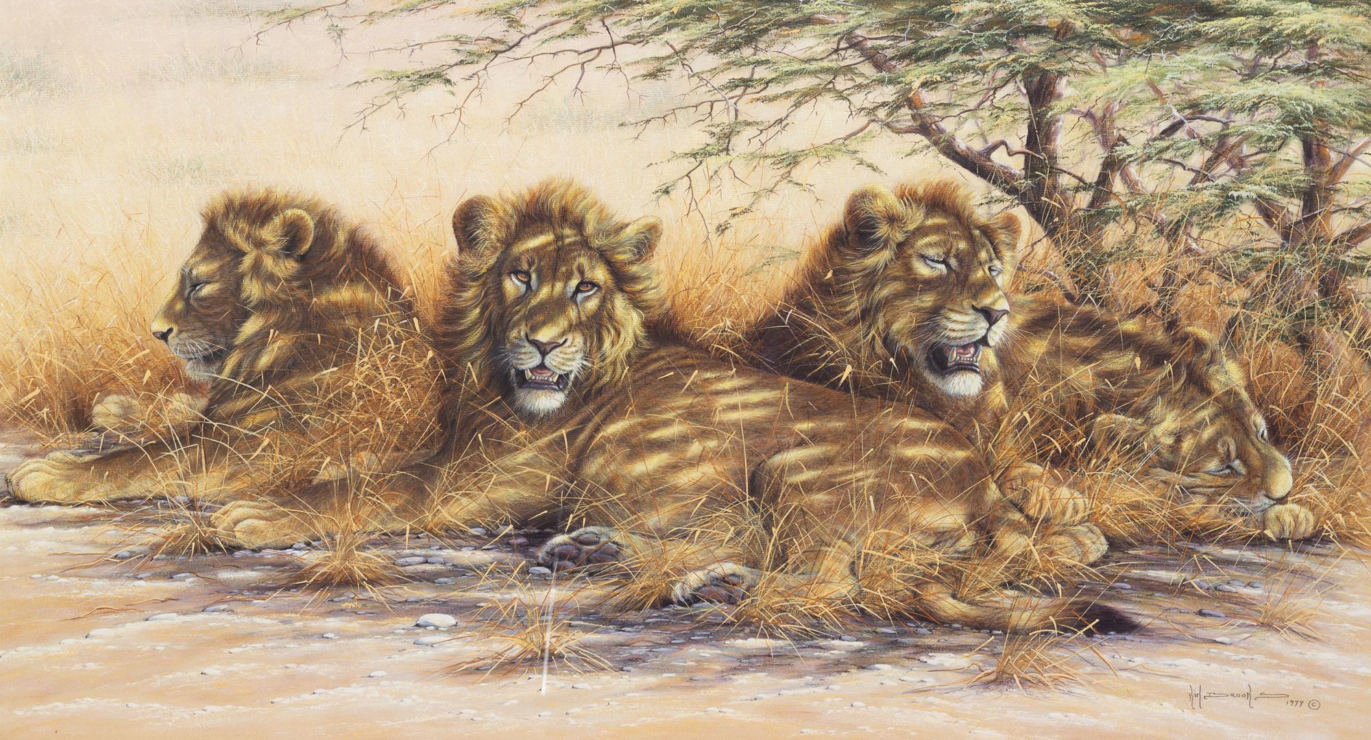 Kim Brooks 23 x 41 1/2 inches — (American, b. 1936)