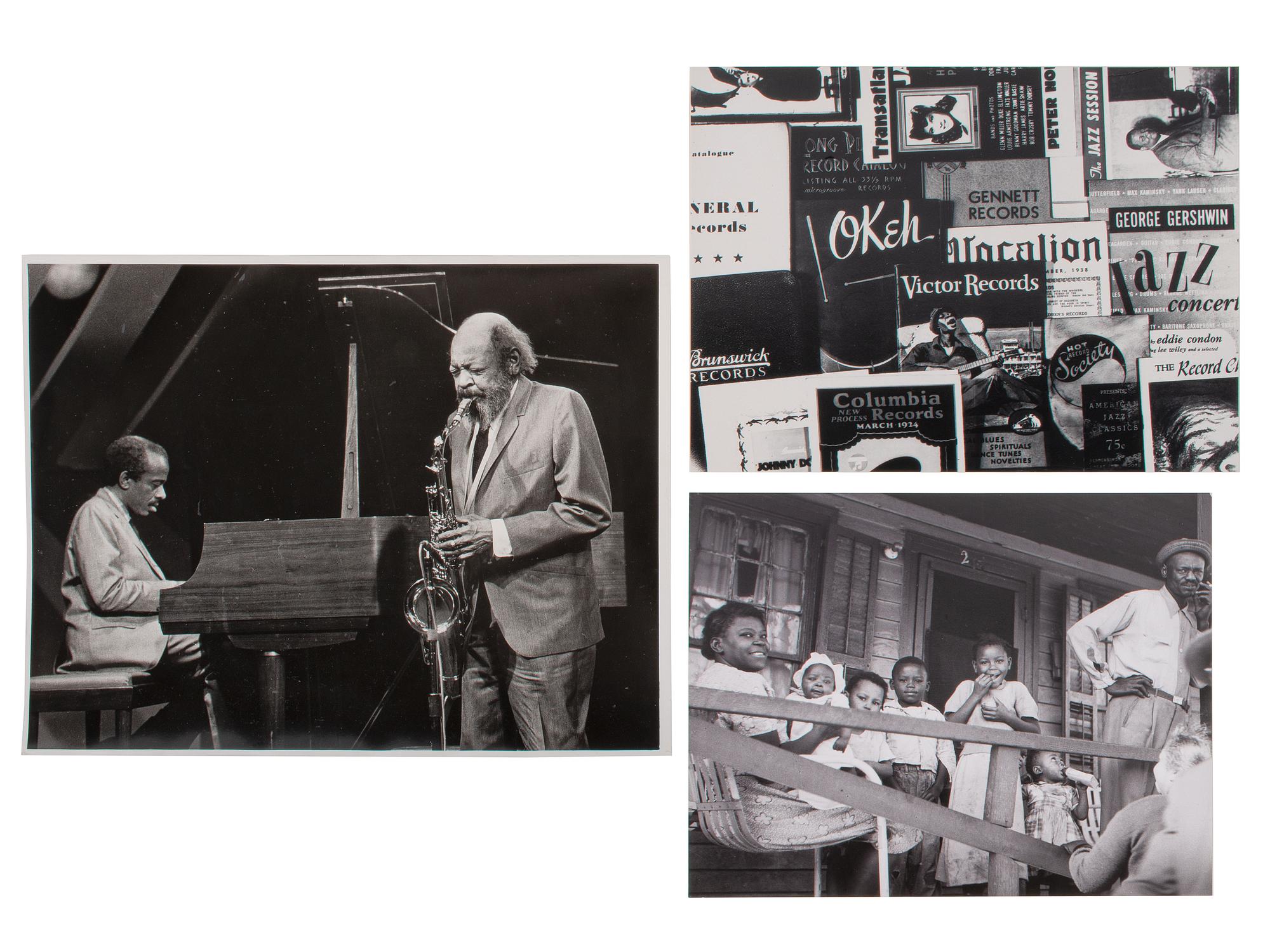 [PHOTOG.] DEMLINGER, Sandor. Images of African American life and musicians, incl. Louis Armstrong.