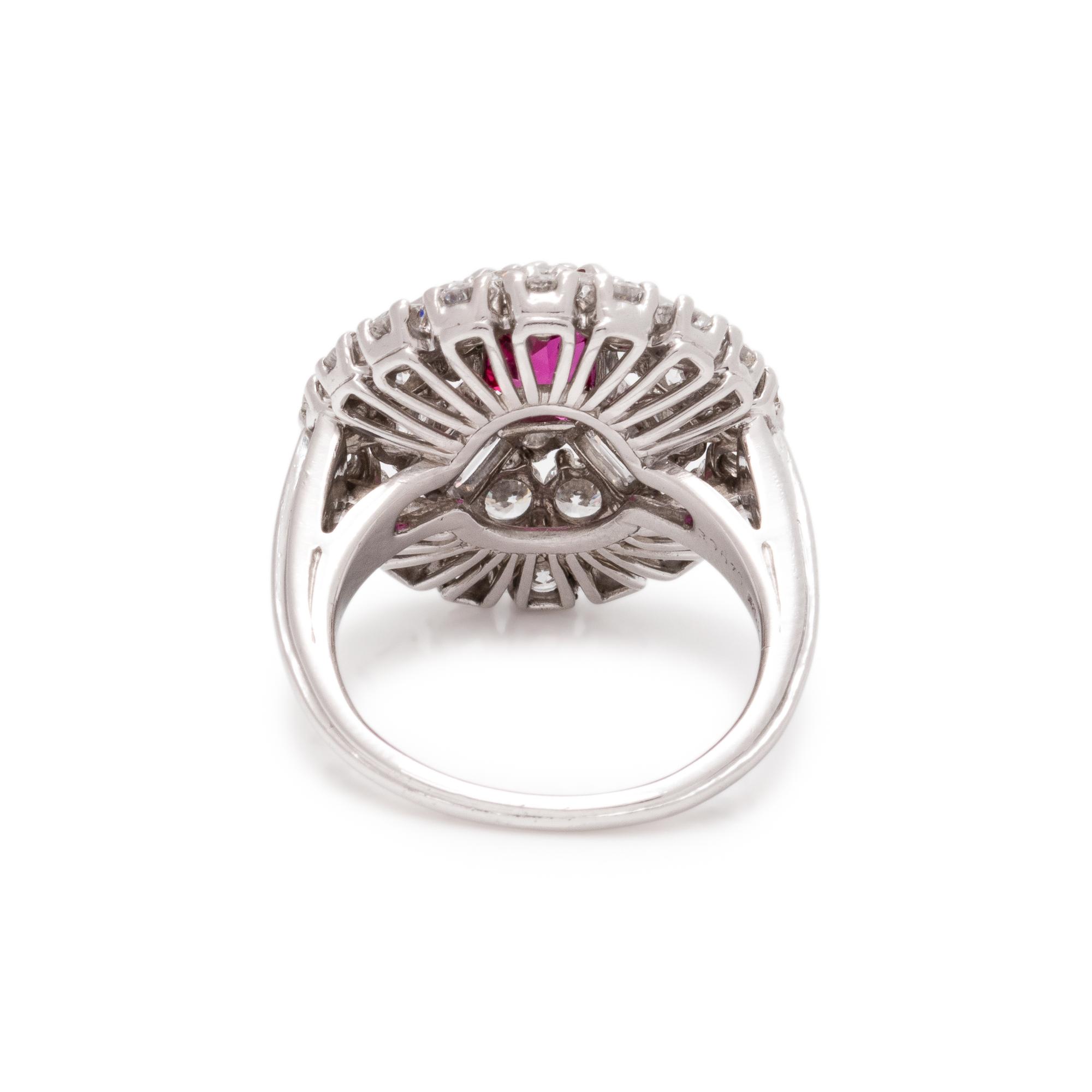 RUBY AND DIAMOND RING