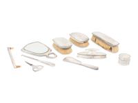 An American Silver Ten-Piece Dresser Set