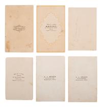 [MILITARIA]. 26 photographs, incl. CDVs of Civil War officers and enlisted men, some identified.