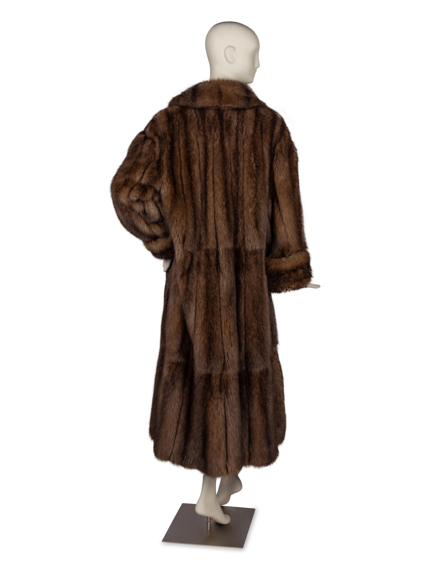 Barguzinsky Russian Sable Fur Coat