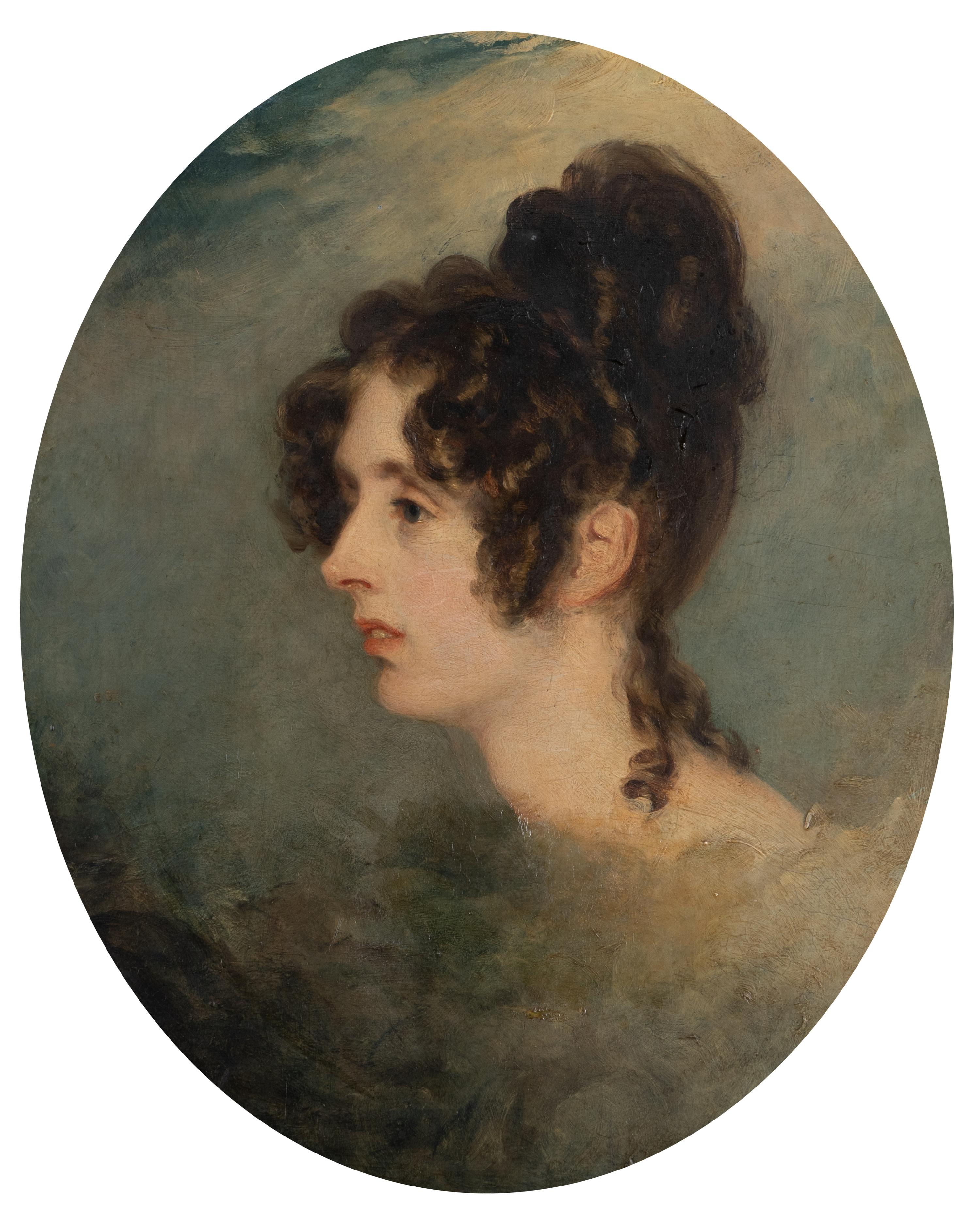 Attributed to Thomas Lawrence (British, 1769-1830) — Lady Georgina Grey , c. 1815-20