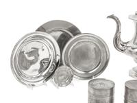 A Group of Pewter Table Articles
