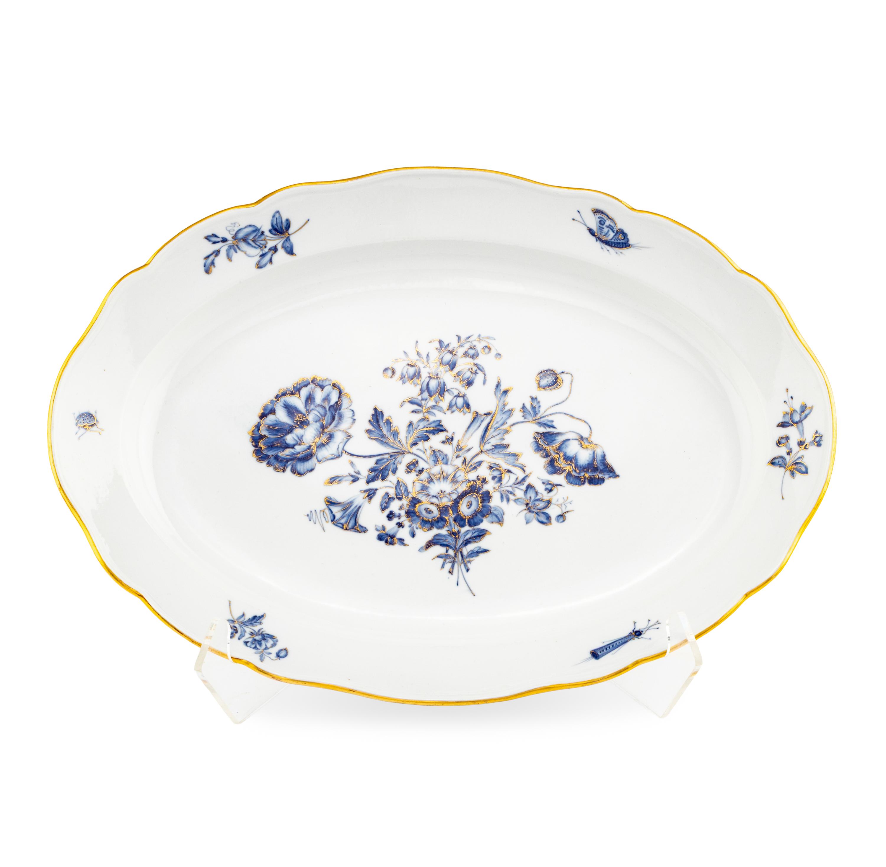 A Meissen Porcelain Platter