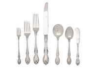 An American Silver Flatware Service
