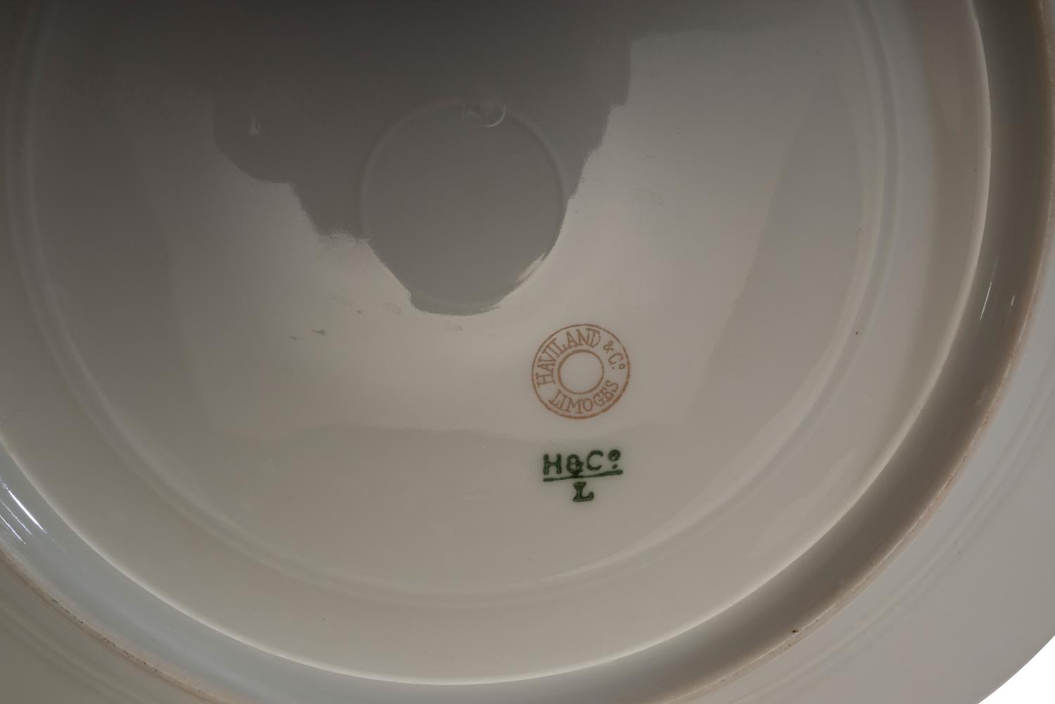 Twelve Haviland Limoges Game Bird Plates