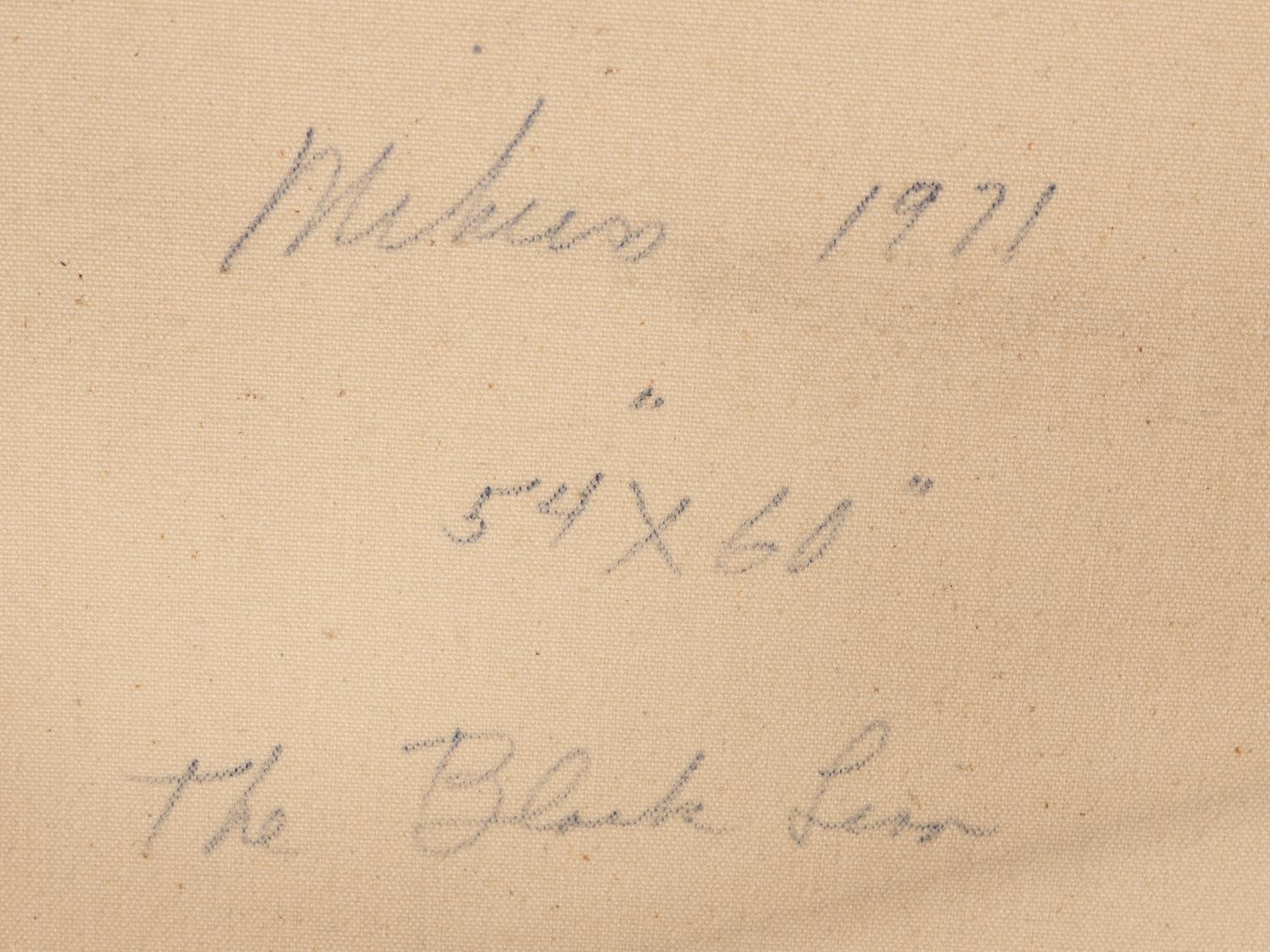 The Black Lion, 1971