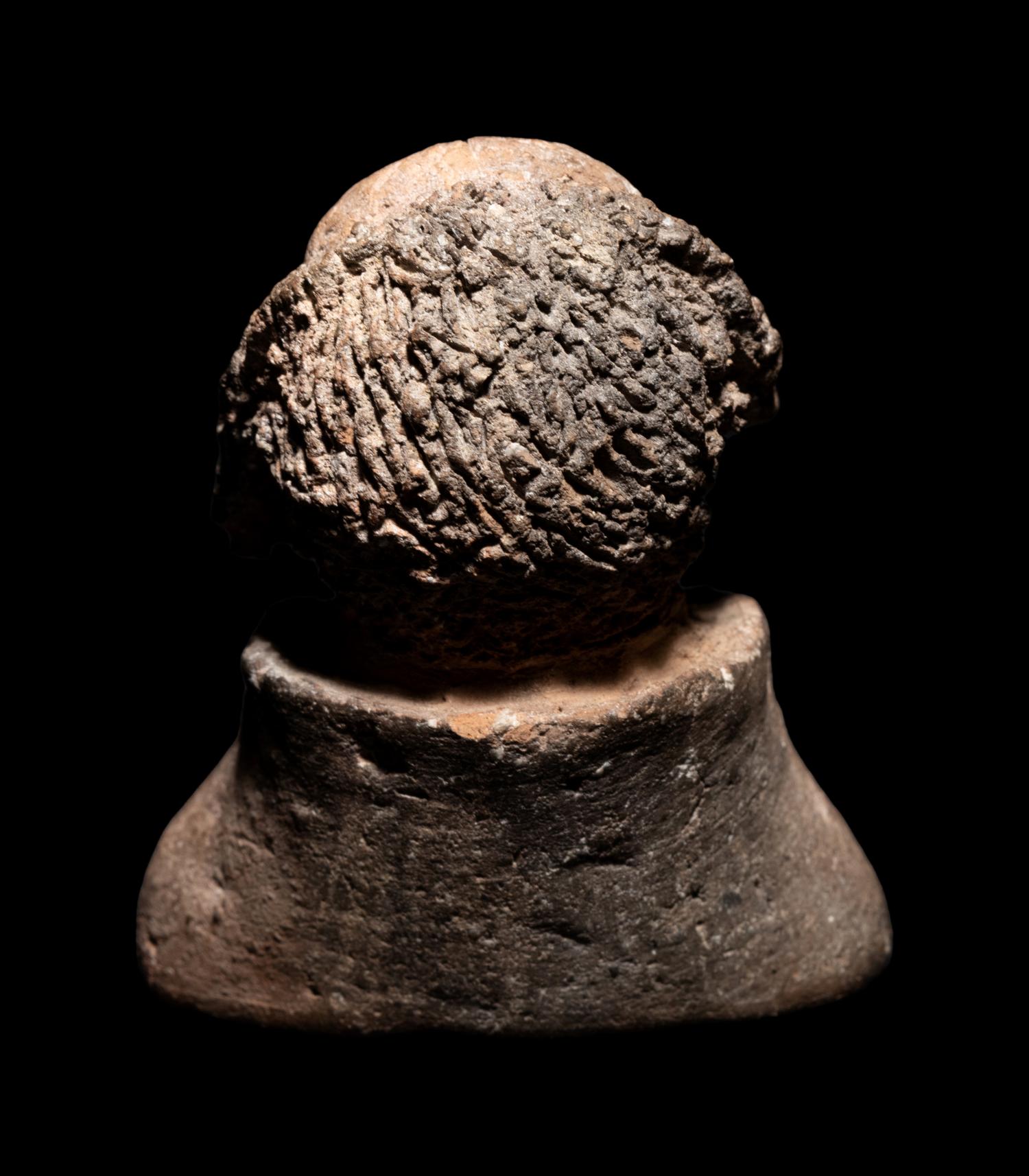A Romano-Egyptian Terracotta Male Head