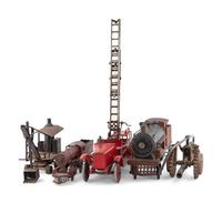 A Group of Five Metal Toys