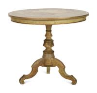 A Continental Painted Side Table