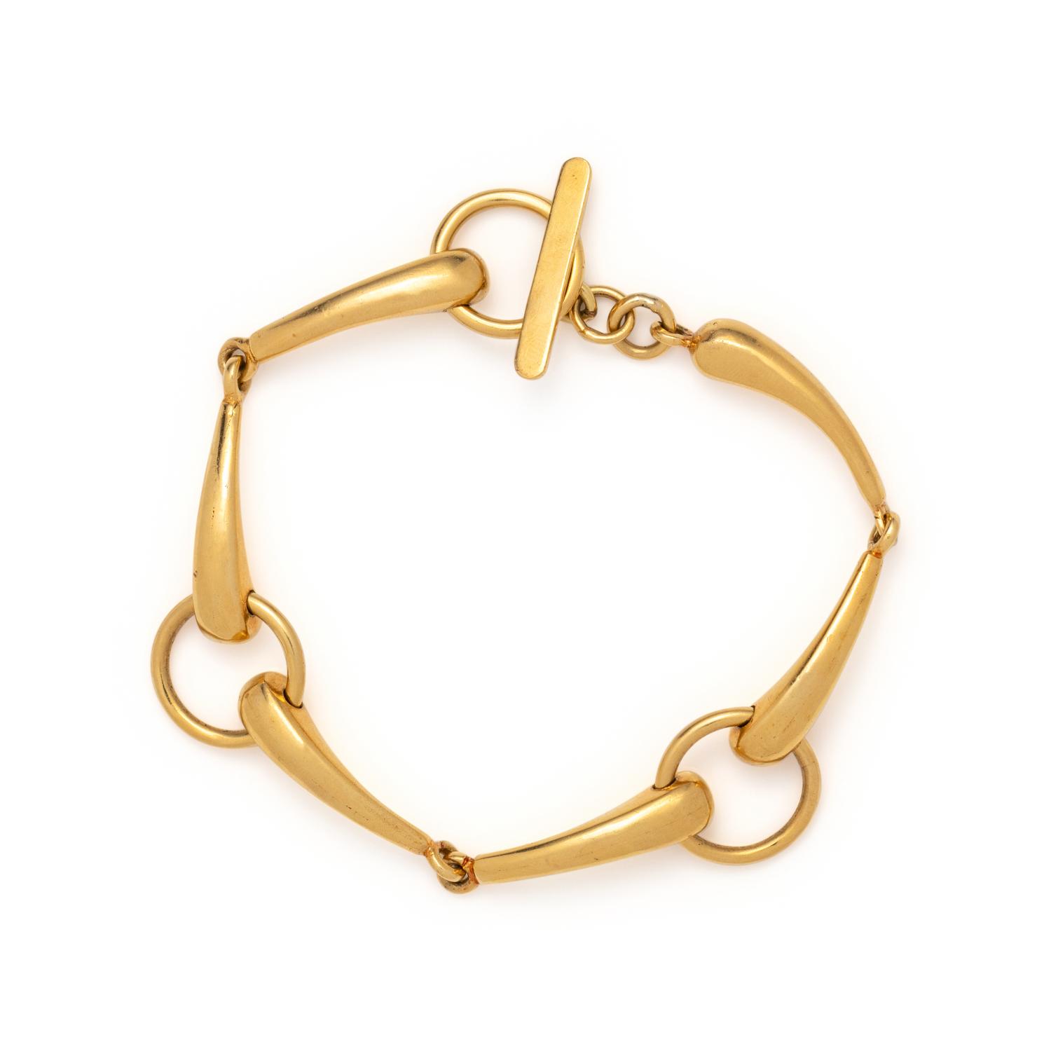 YELLOW GOLD BRACELET