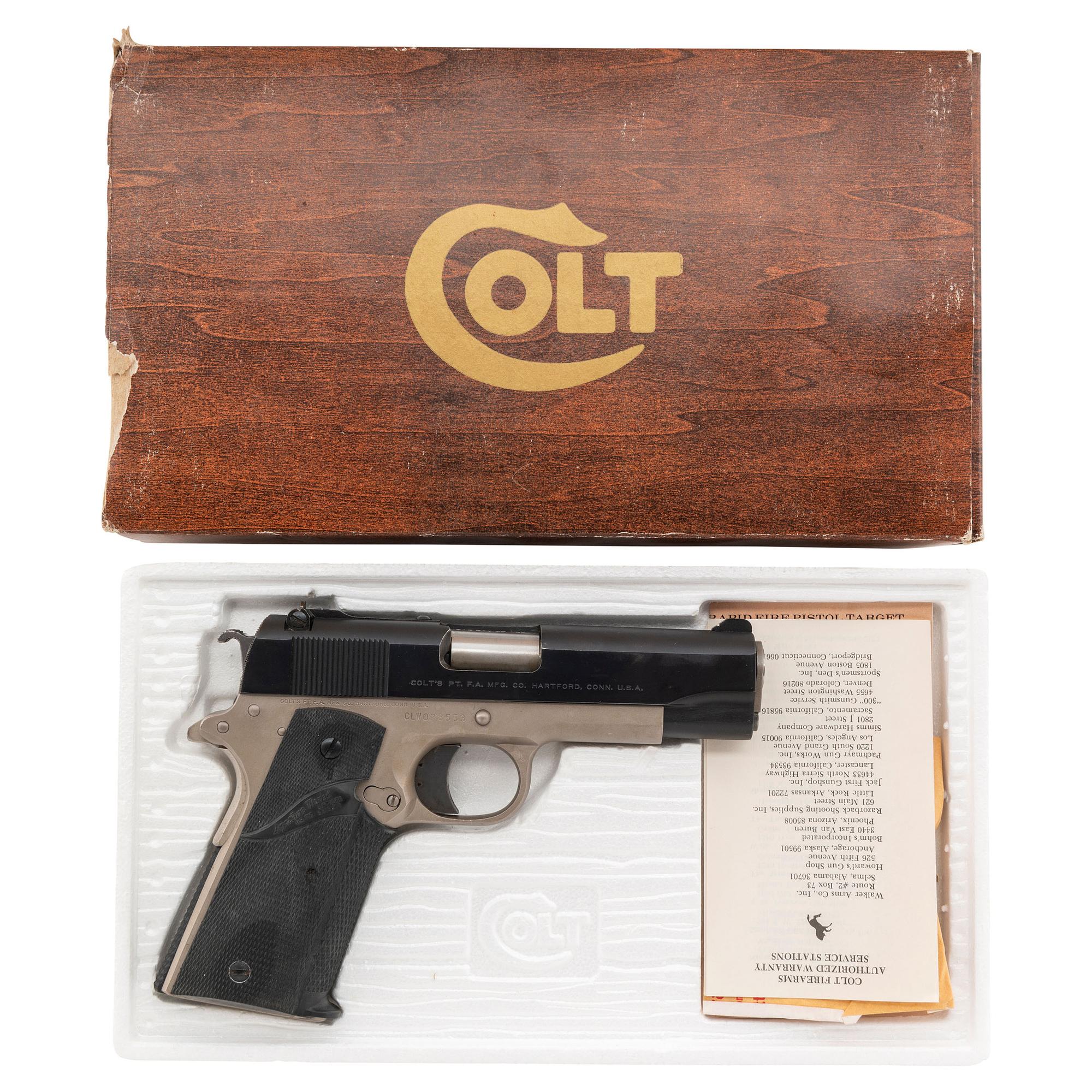 *Colt Commander Custom .45 ACP in box