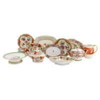 An Assembled Group of English Porcelain Articles