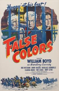 Vintage Movie Poster, False Colors