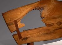 George Nakashima, Exceptional Daybed with Plank Back