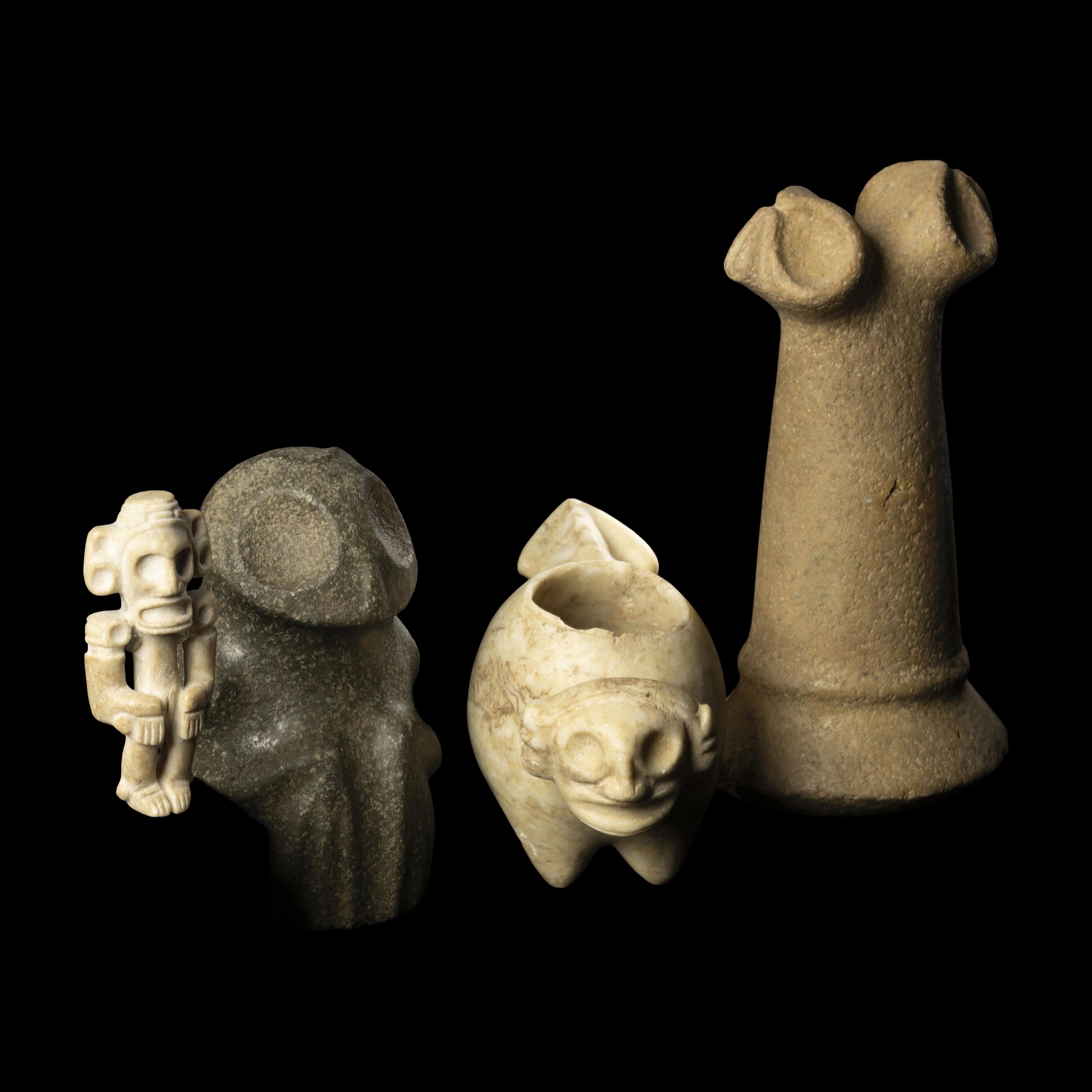 Four Taino Stone Items