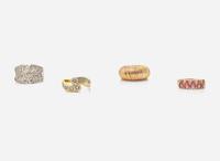 A Miscellaneous Collection of Gold and Gemstone Jewelry