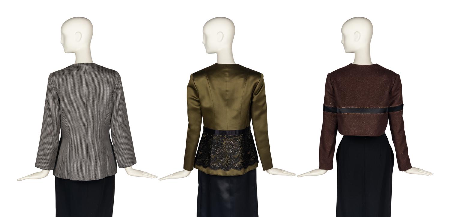 A Collection of Five Separates by Geoffrey Beene and One J. Mendel Skirt