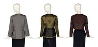 A Collection of Five Separates by Geoffrey Beene and One J. Mendel Skirt