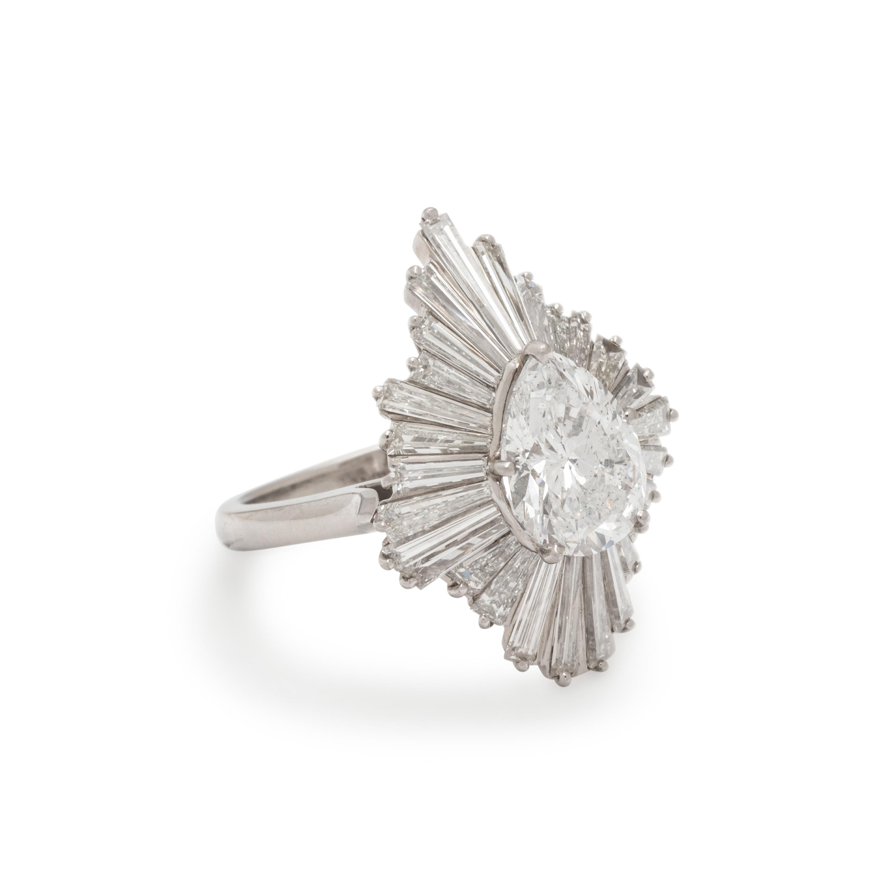 DIAMOND BALLERINA RING