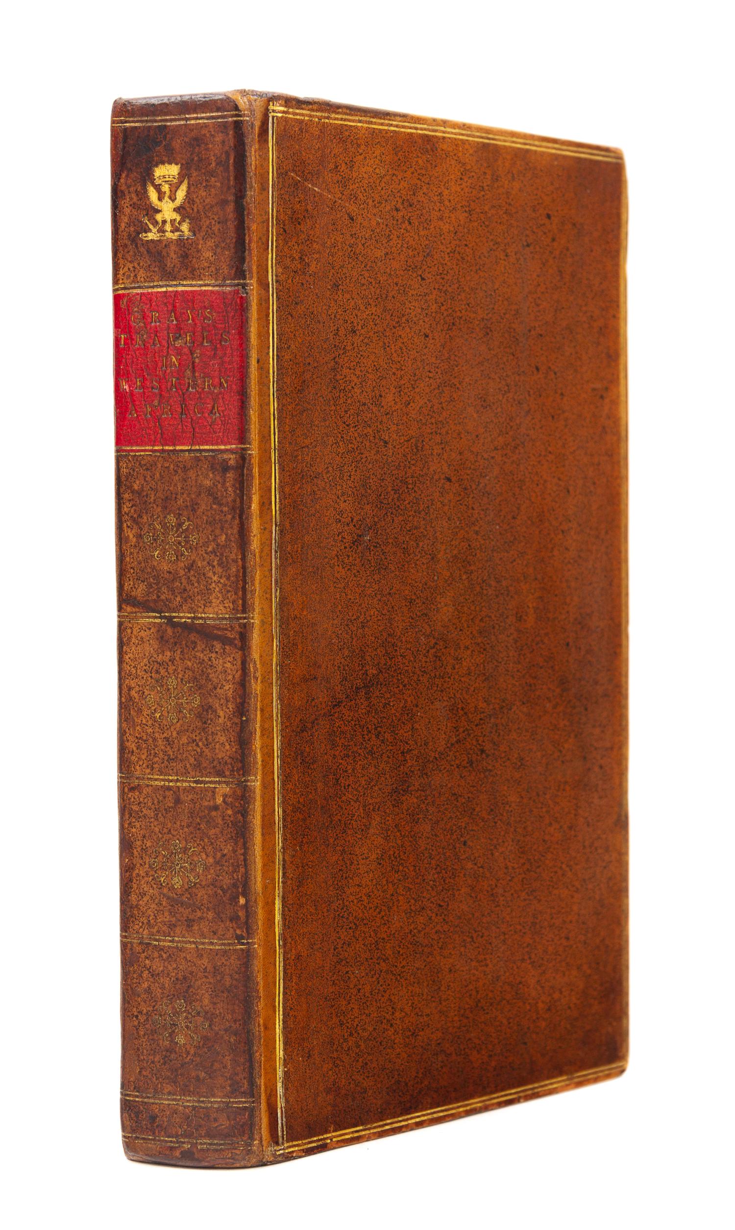 GRAY, William, Major. Travels in Western Africa. London, 1825. FIRST EDITION.
