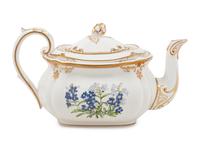 A Spode Stafford Flowers Porcelain Four-Piece Tea and Coffee Service
