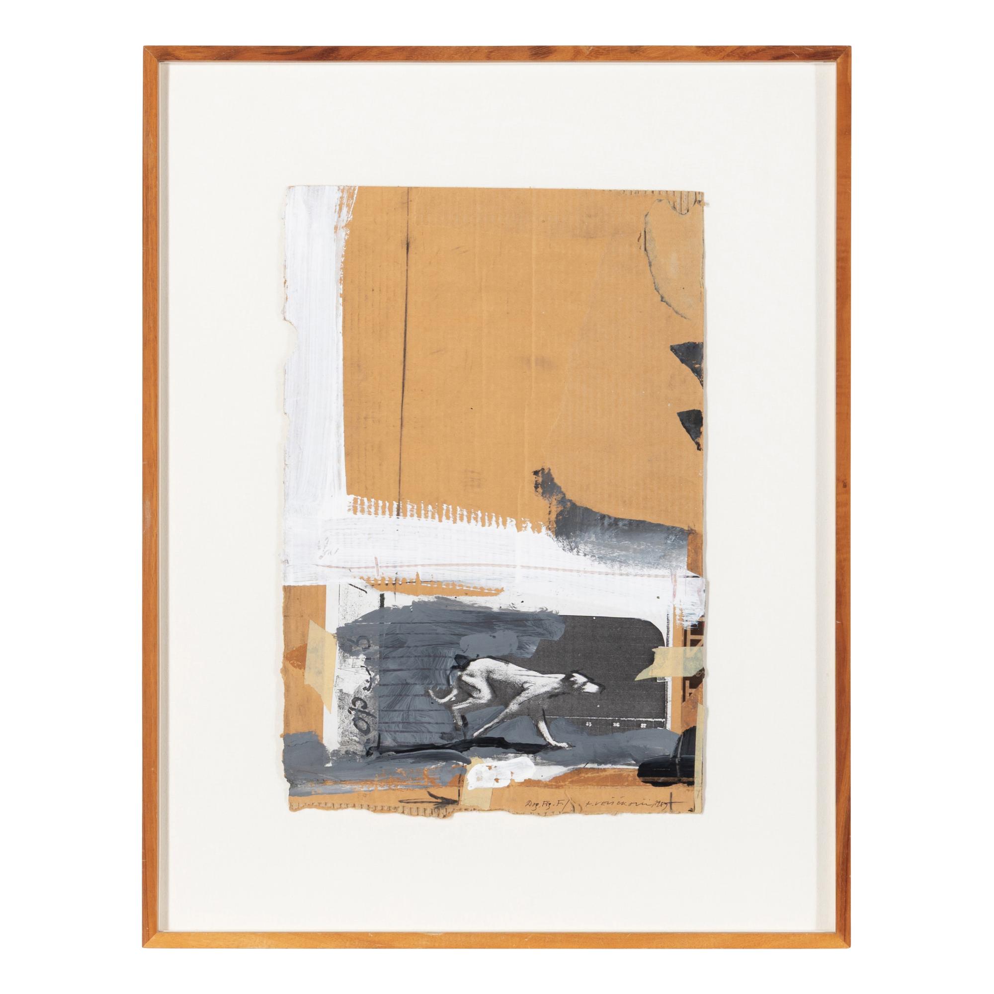 Vladimir Veličković (Serbian, 1935–2019) — Dog, Fig. F. , 1989