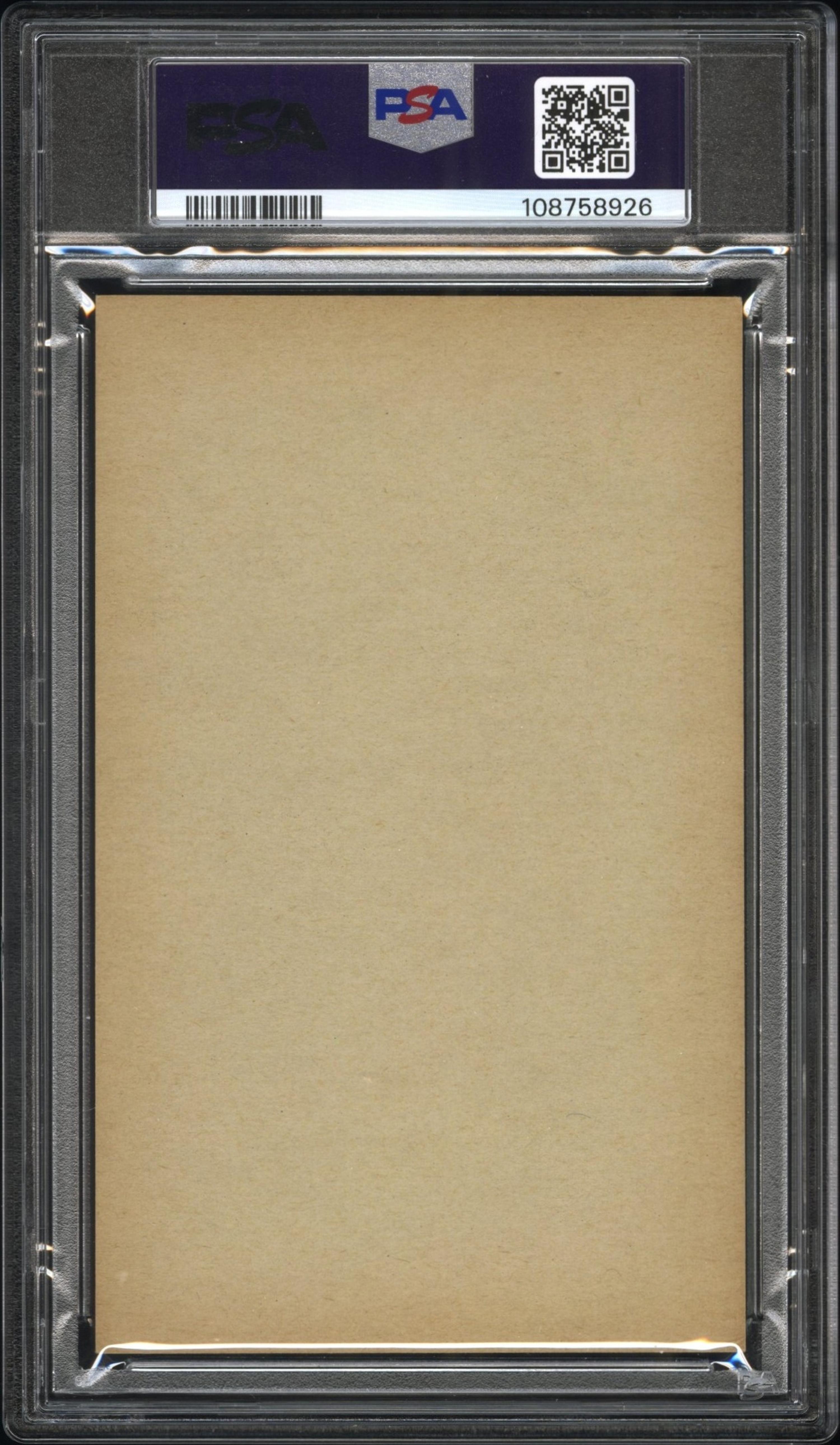 A 1939-46 Salutation Exhibits Ted Williams Baseball Card - Number 9 Not Showing (PSA 4 VG-EX)
