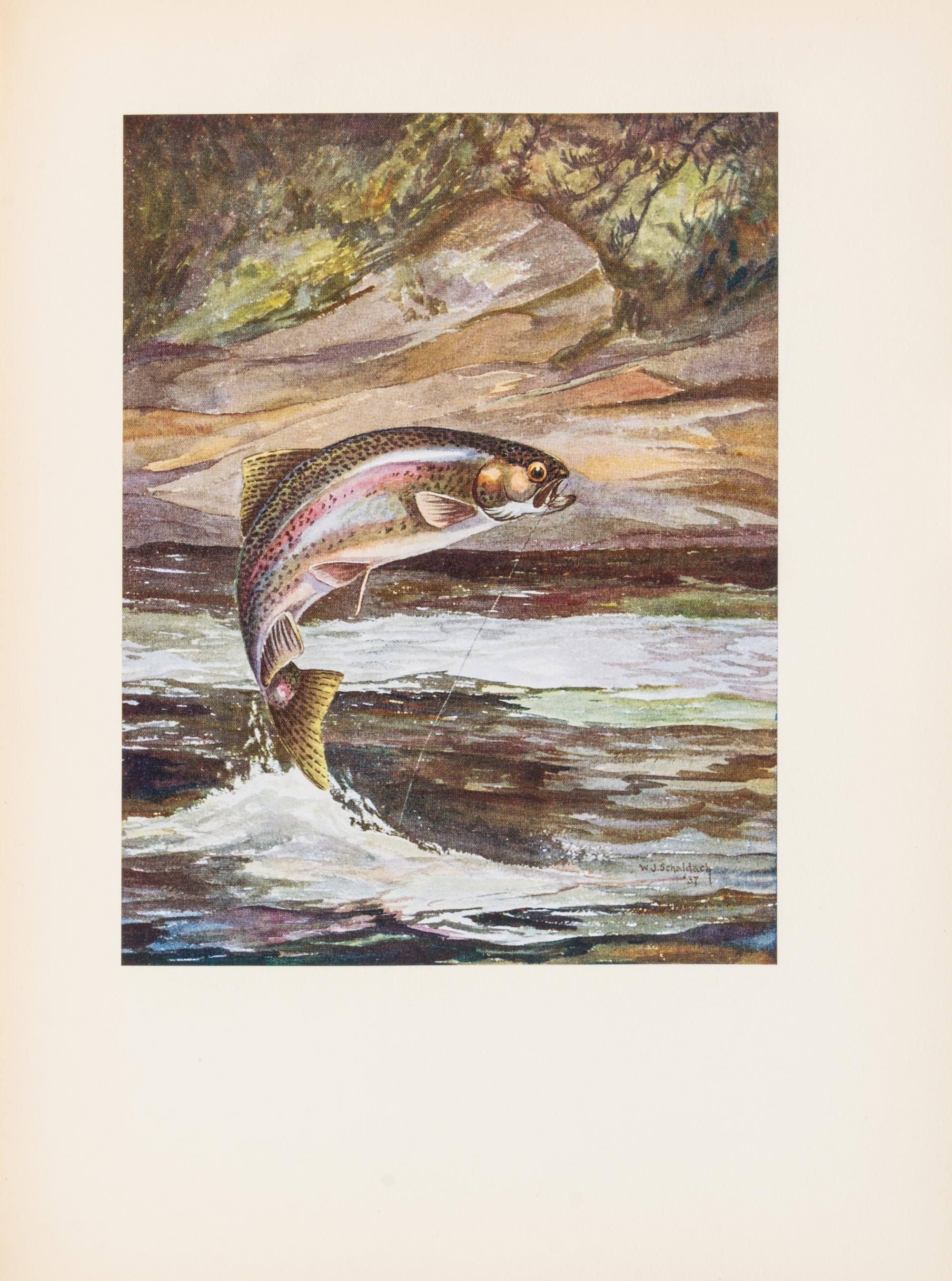 SCHALDACH, WILLIAM J. Fish. Collected Etchings, Drawings and Water Colors... Philadelphia, 1937. Limited ed.