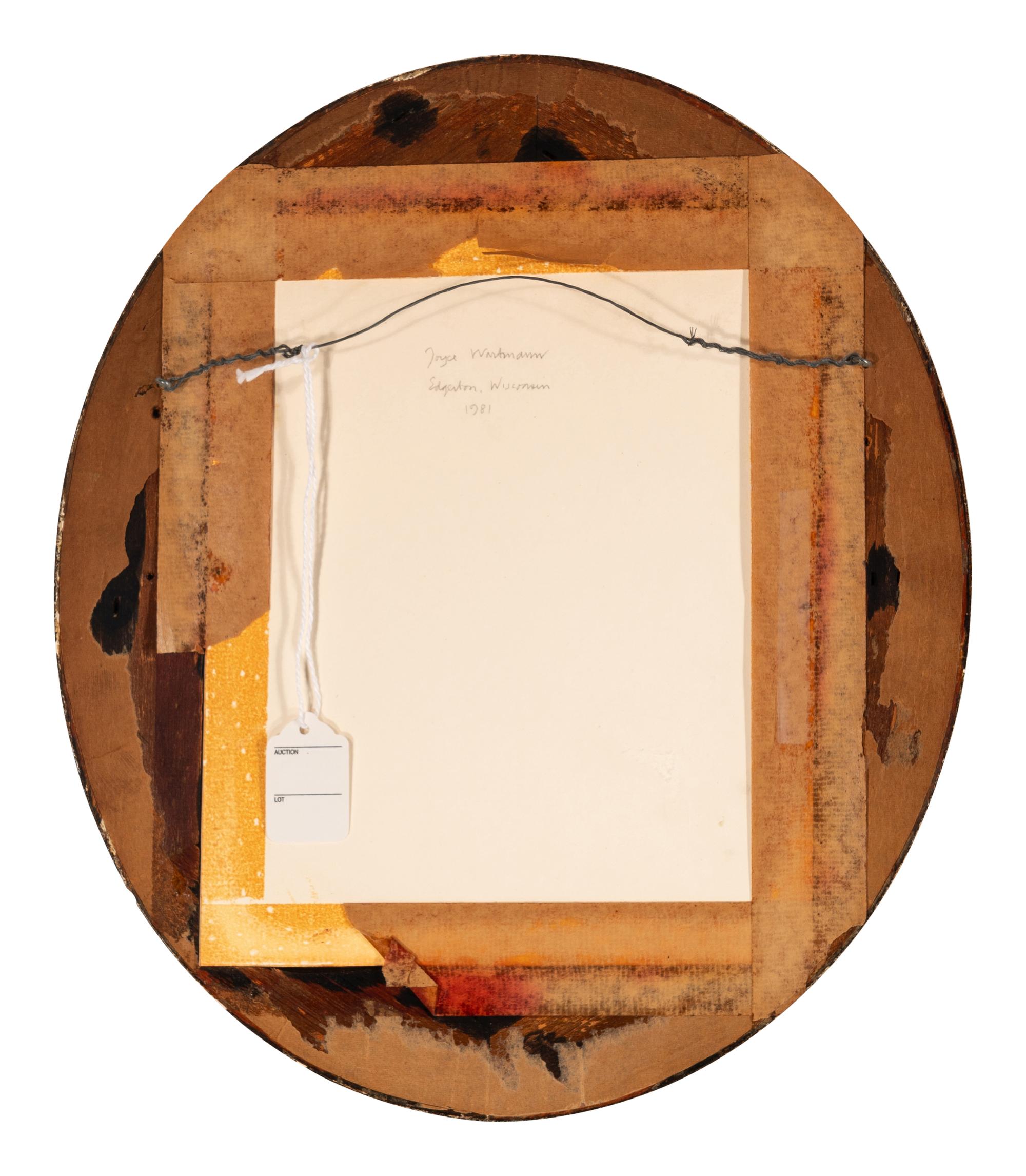 William and Joyce Wartmann, Edgerton, Wisconsin (two works in original frames), 1981