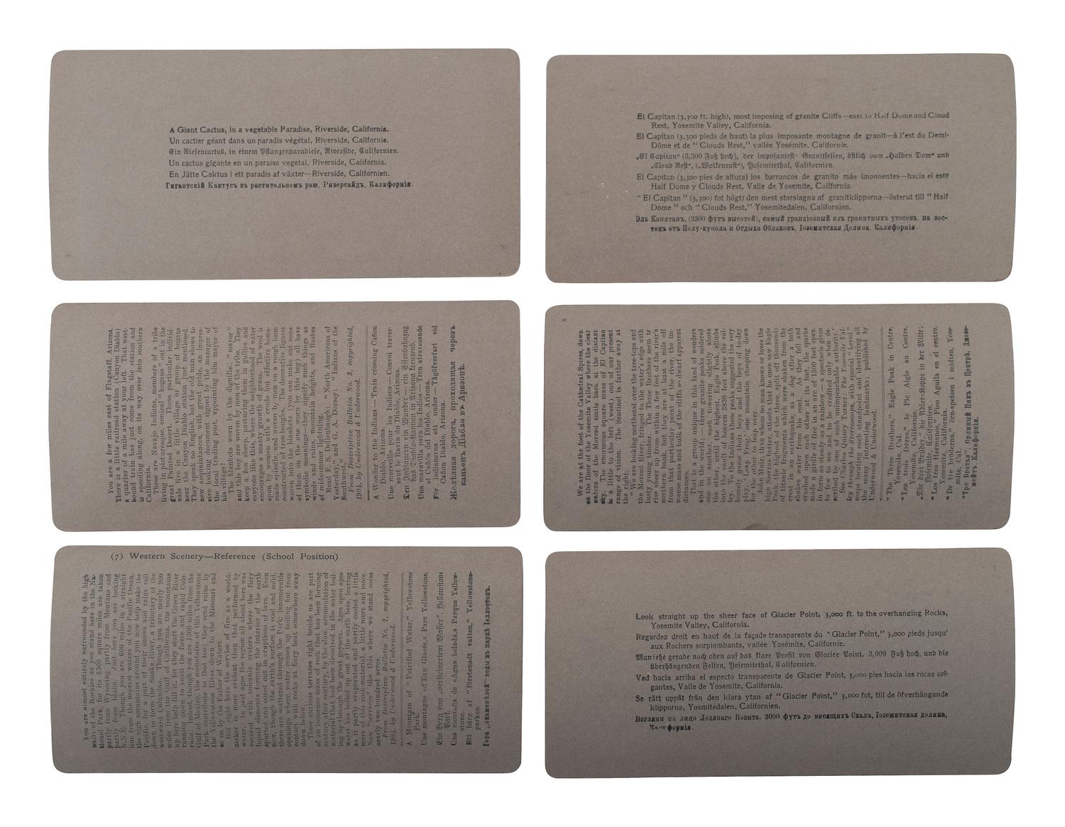 [EARLY PHOTOGRAPHY]. A large collection of approx. 400 stereoviews and 3 stereoviewers.