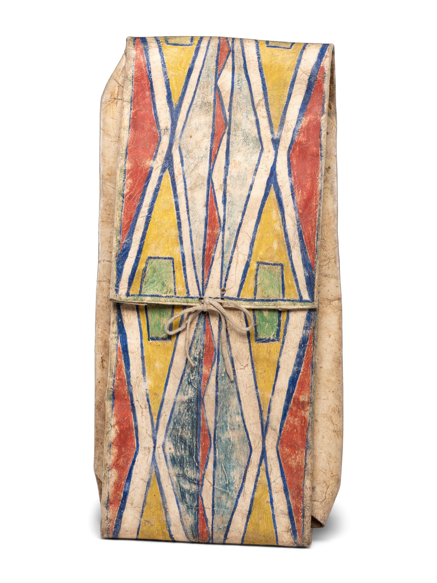 Plateau Painted Hide Parfleche
