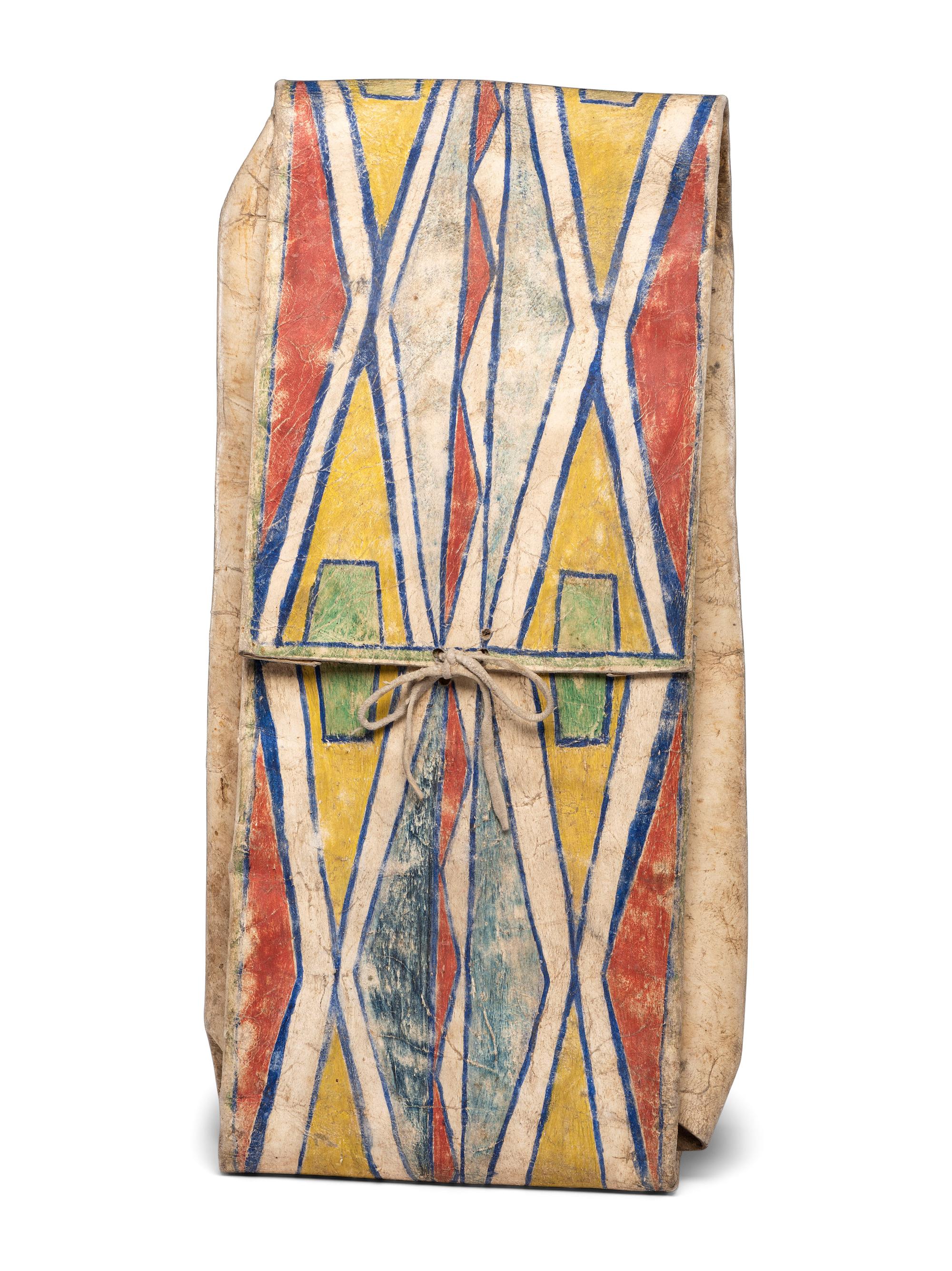 Plateau Painted Hide Parfleche