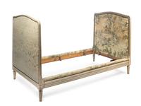 A Louis XVI Painted Daybed Height 48 x width 75 x depth 44 5/8 inches. — JEAN-BAPTISTE LELARGE, 18TH CENTURY